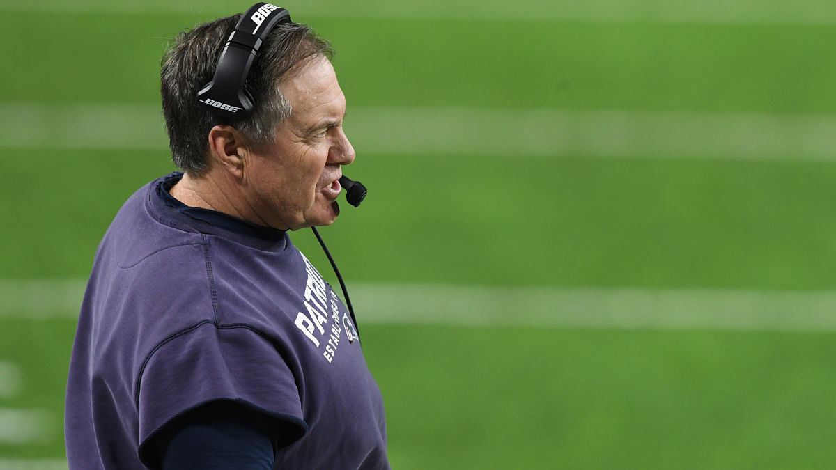 New England Patriots head coach Bill Belichick