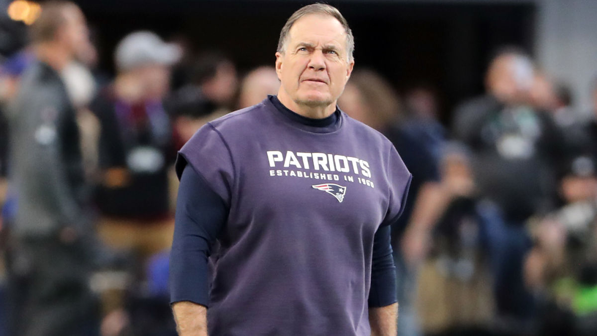 New England Patriots head coach Bill Belichick