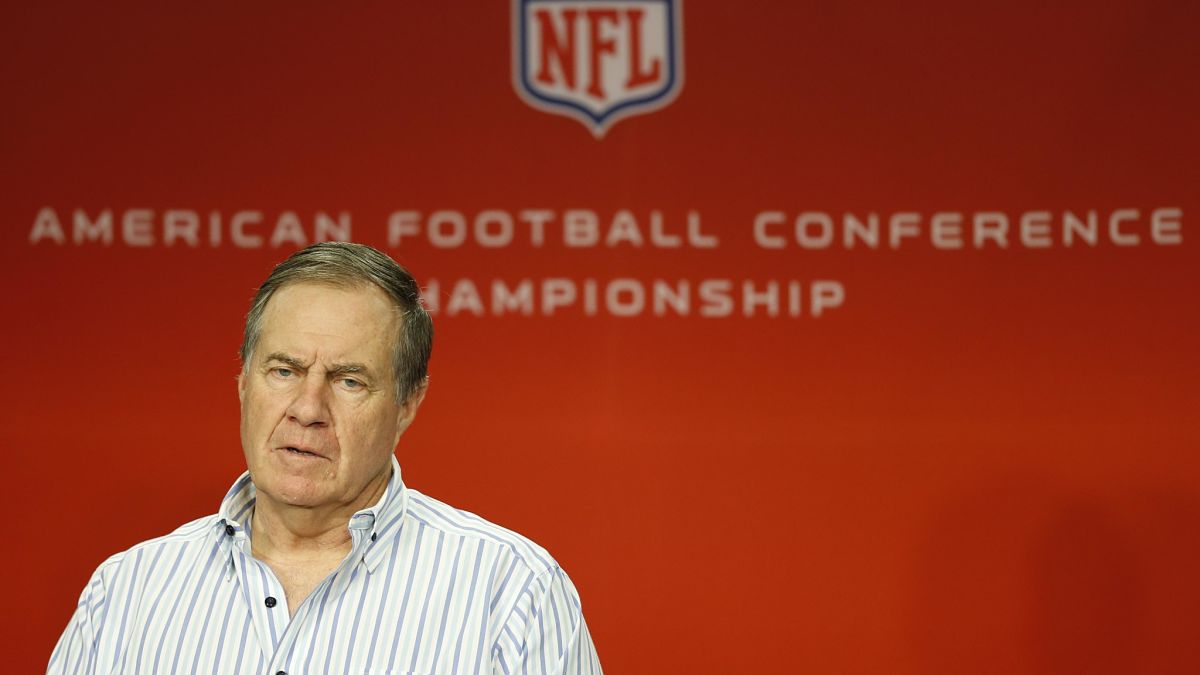 New England Patriots head coach Bill Belichick