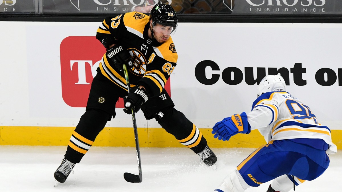 Boston Bruins Left-Winger Brad Marchand