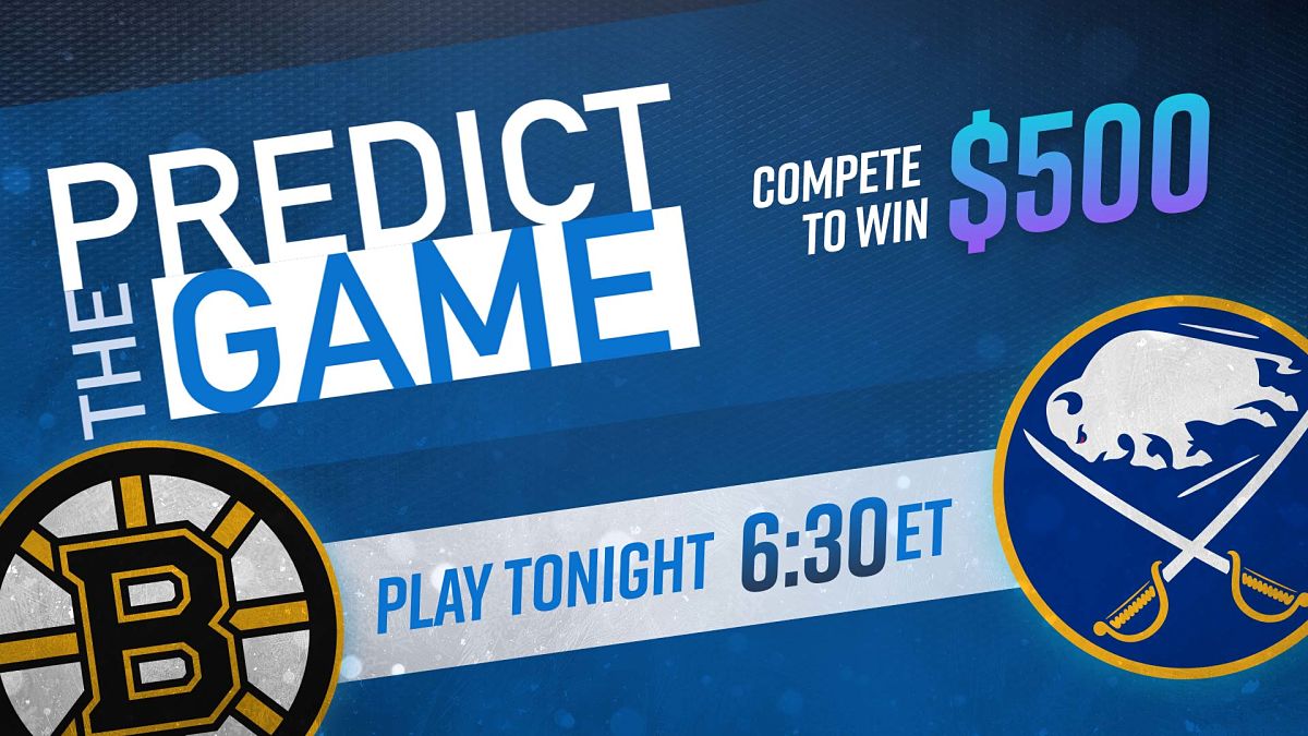 Bruins-Sabres Predict the Game