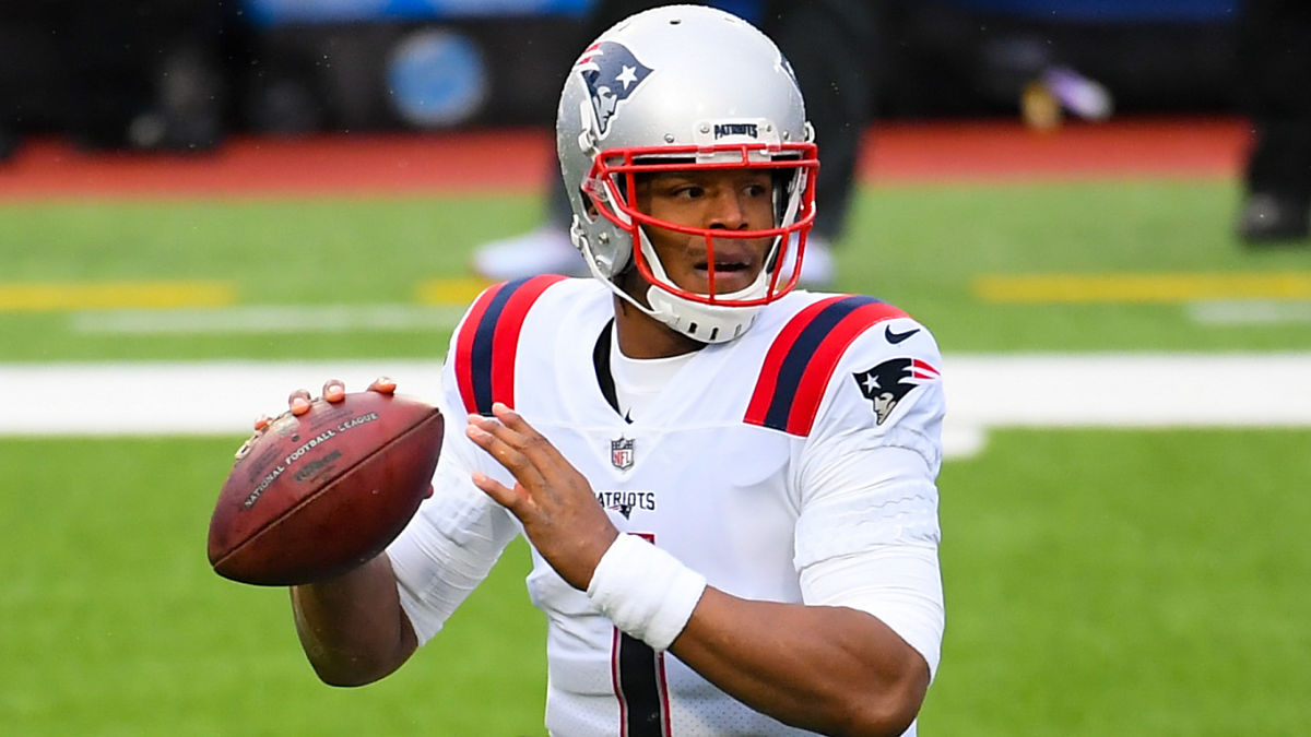 New England Patriots quarterback Cam Newton