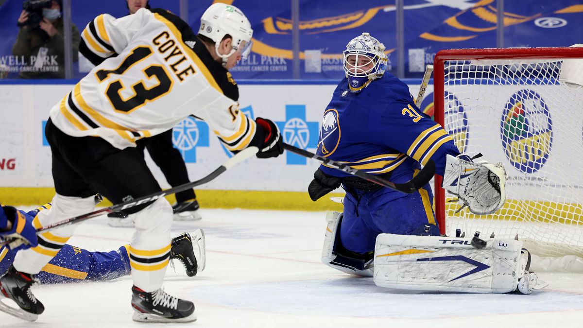 Bruins forward Charlie Coyle