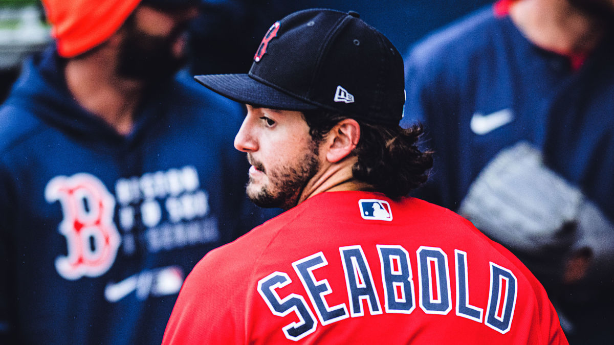 Boston Red Sox pitcher Connor Seabold