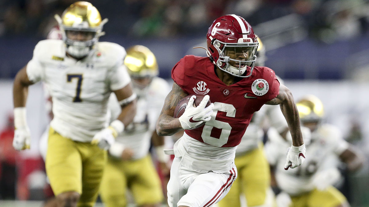Alabama wide receiver DeVonta Smith