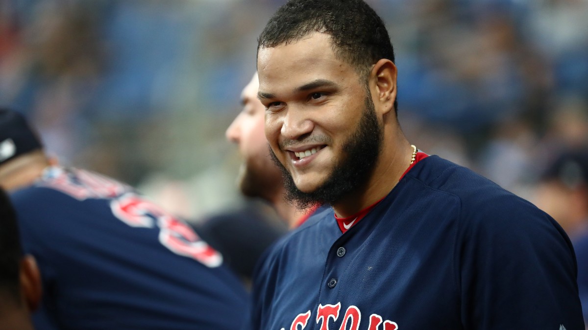 Boston Red Sox pitcher Eduardo Rodriguez
