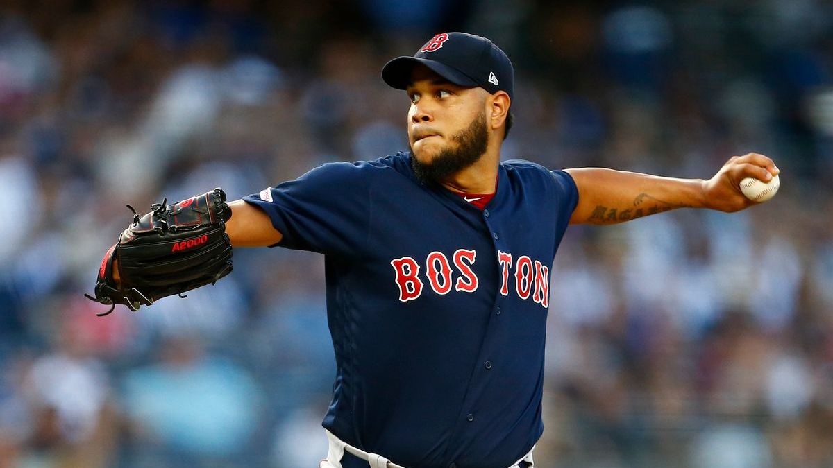 Boston Red Sox starting pitcher Eduardo Rodriguez