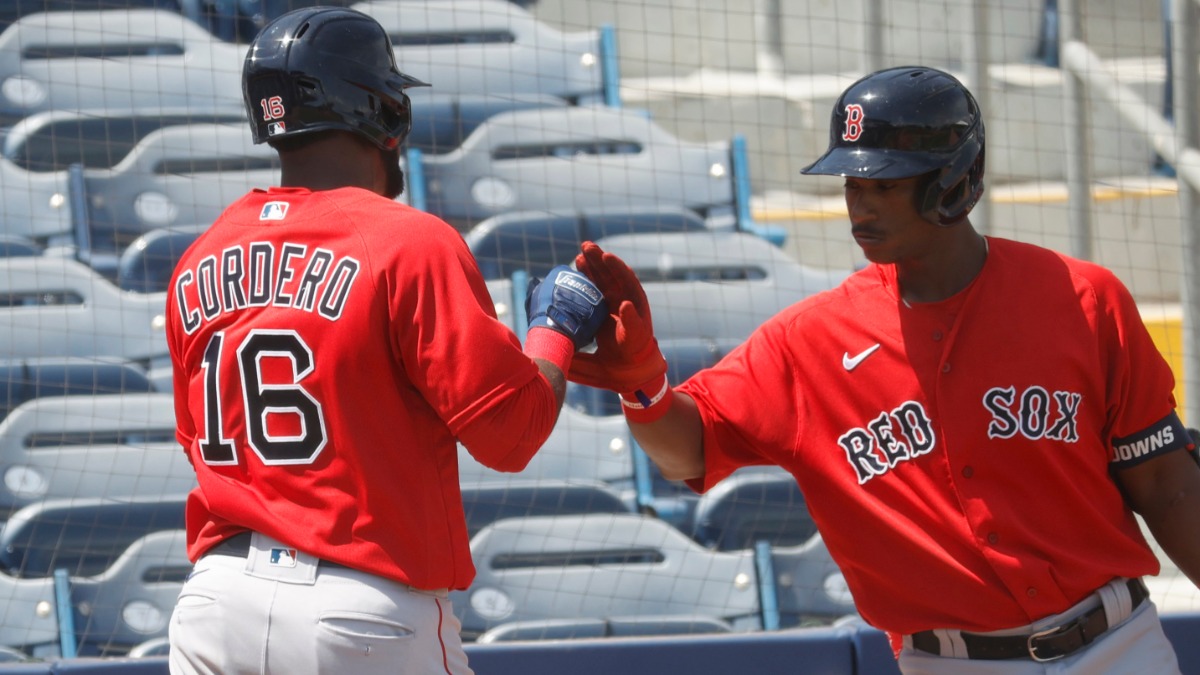 Boston Red Sox Outfielder Franchy Cordero