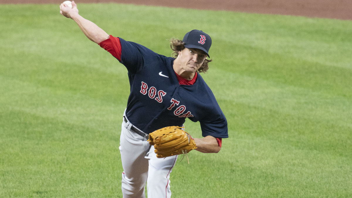 Boston Red Sox pitcher Garrett Richards