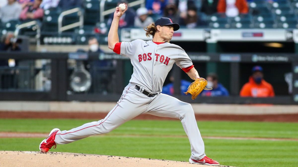 Boston Red Sox starting pitcher Garrett Richards