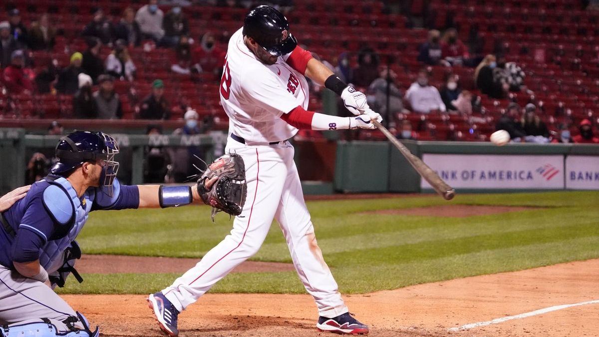 Boston Red Sox designated hitter J.D. Martinez