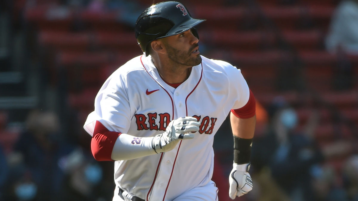 Boston Red Sox designated hitter J.D. Martinez