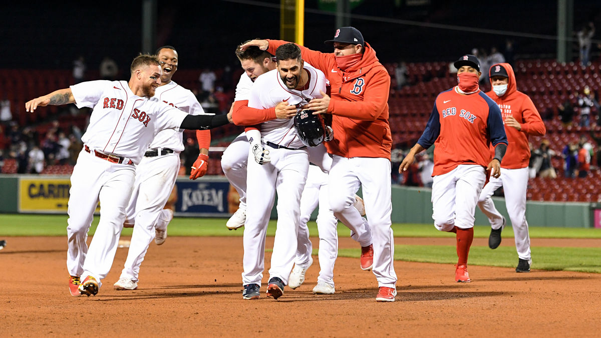 Boston Red Sox designated hitter J.D. Martinez