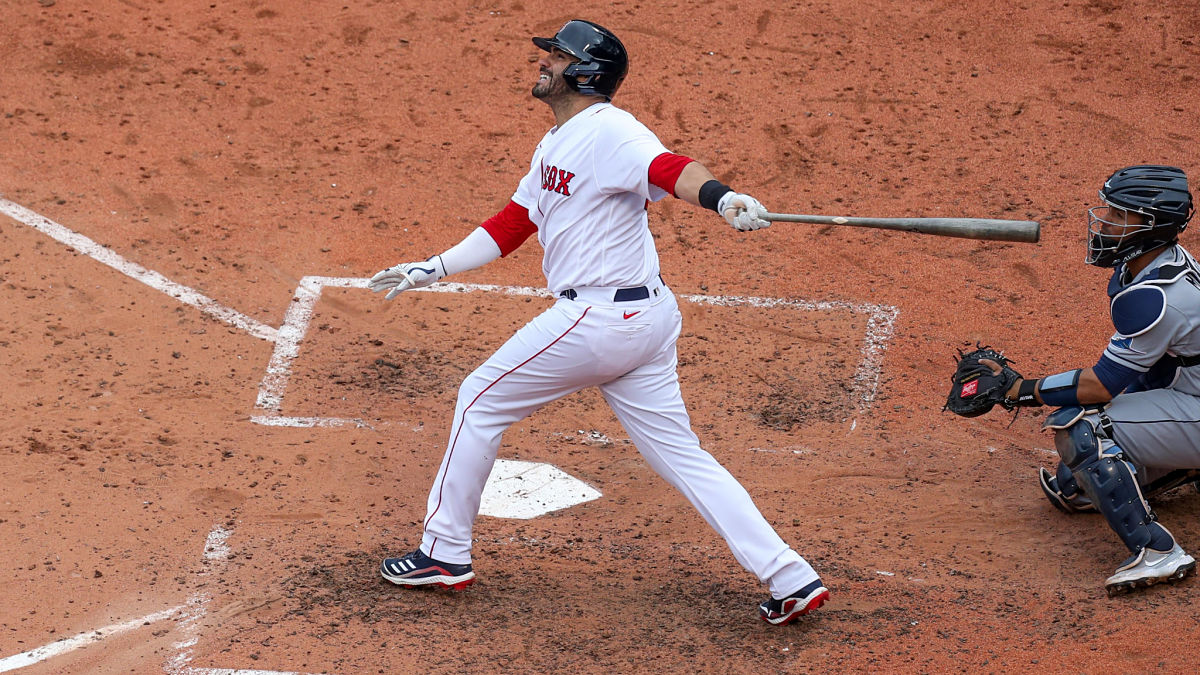 Boston Red Sox designated hitter J.D. Martinez