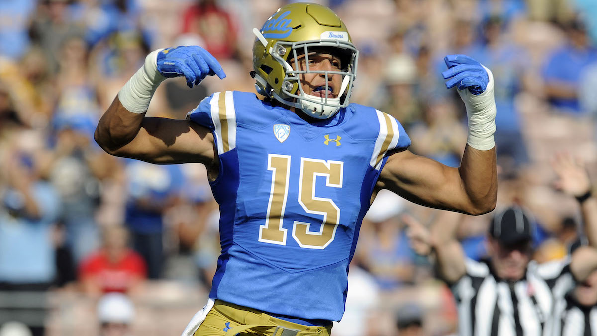 Miami NFL Draft prospect and potential Patriots defensive end Jaelan Phillips