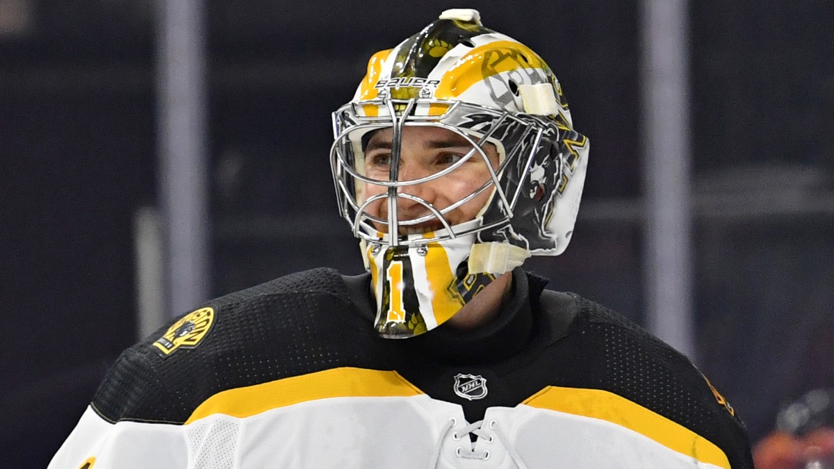 Boston Bruins Goaltender Jeremy Swayman