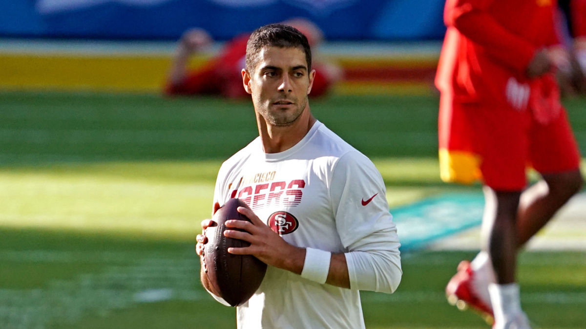 San Francisco 49ers quarterback Jimmy Garoppolo