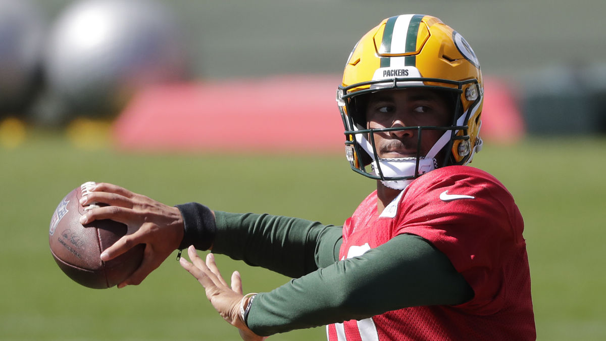 Green Bay Packers quarterback Jordan Love
