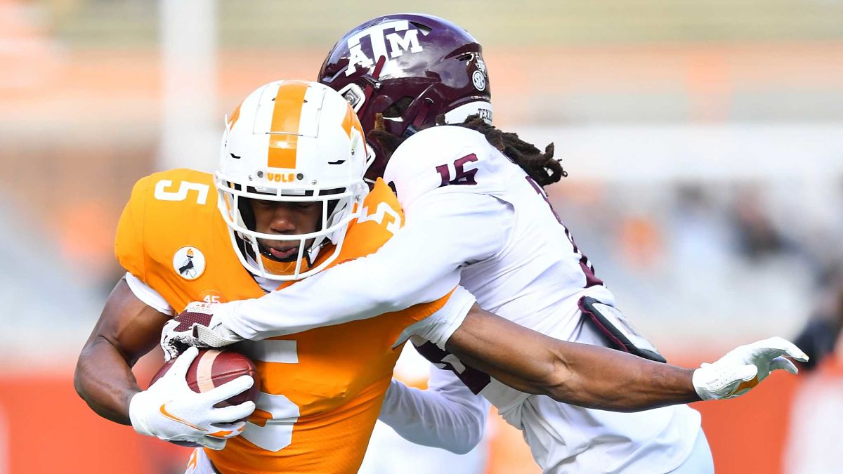 Tennessee wide receiver Josh Palmer
