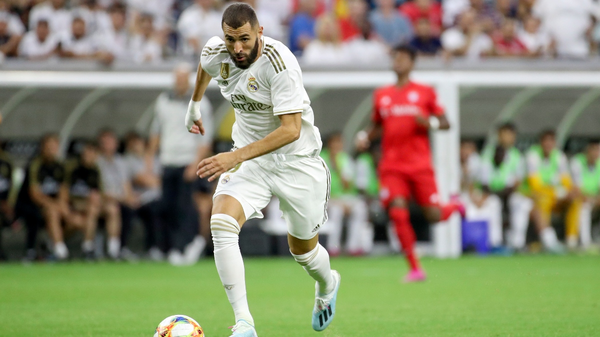 Real Madrid striker Karim Benzema