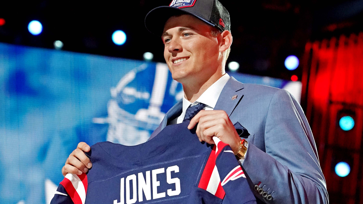 New England Patriots quarterback Mac Jones