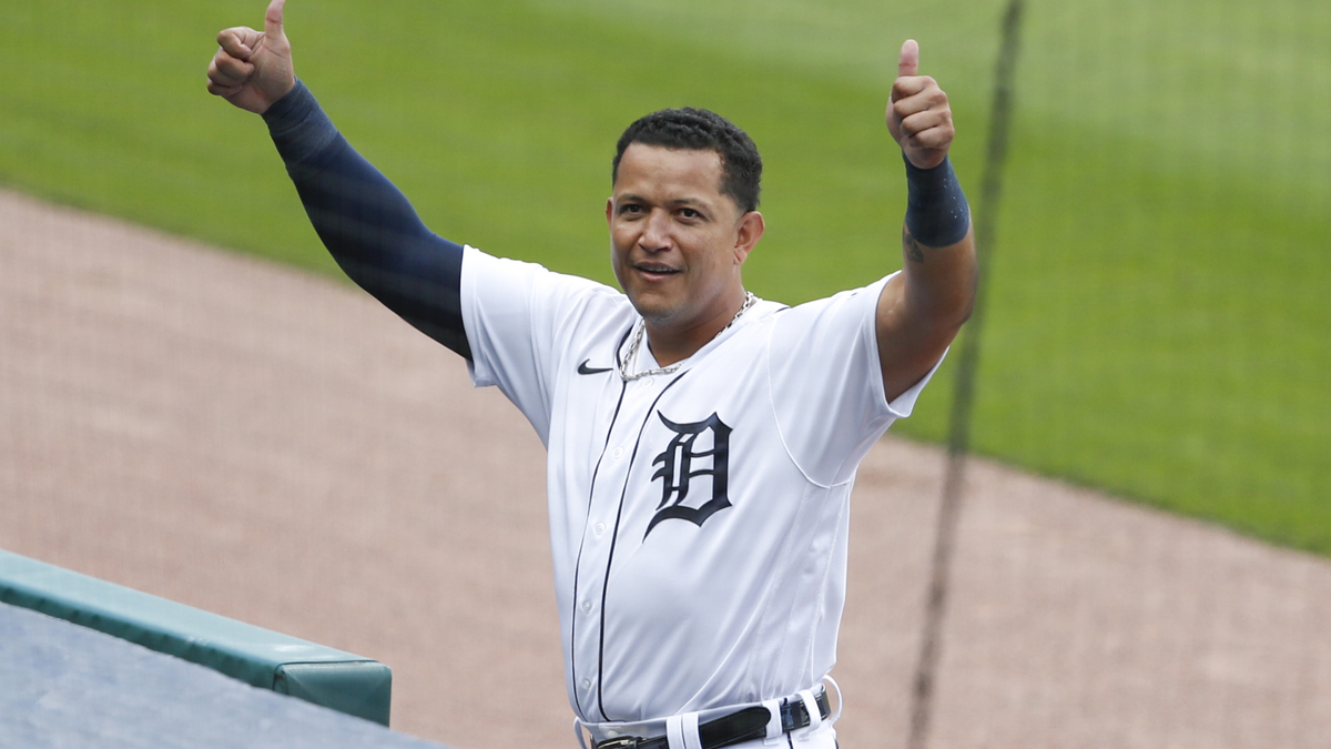 Detroit Tigers designated hitter Miguel Cabrera
