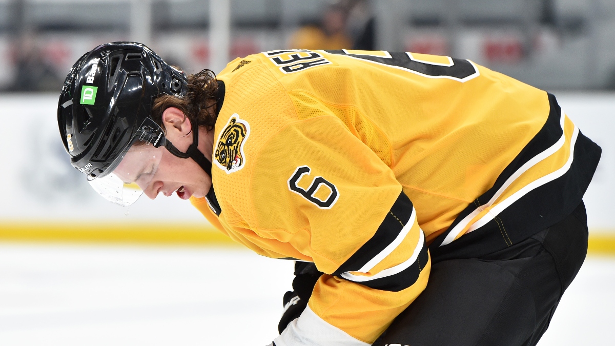 Boston Bruins defenseman Mike Reilly