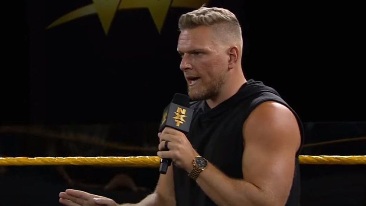 WWE commentator Pat McAfee
