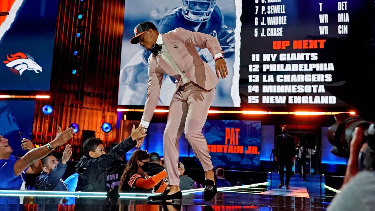 Denver Broncos draft pick Patrick Surtain Jr.