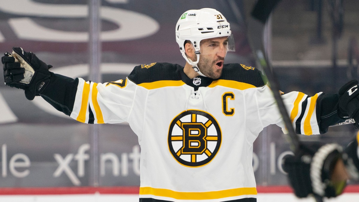 Boston Bruins Center Patrice Bergeron