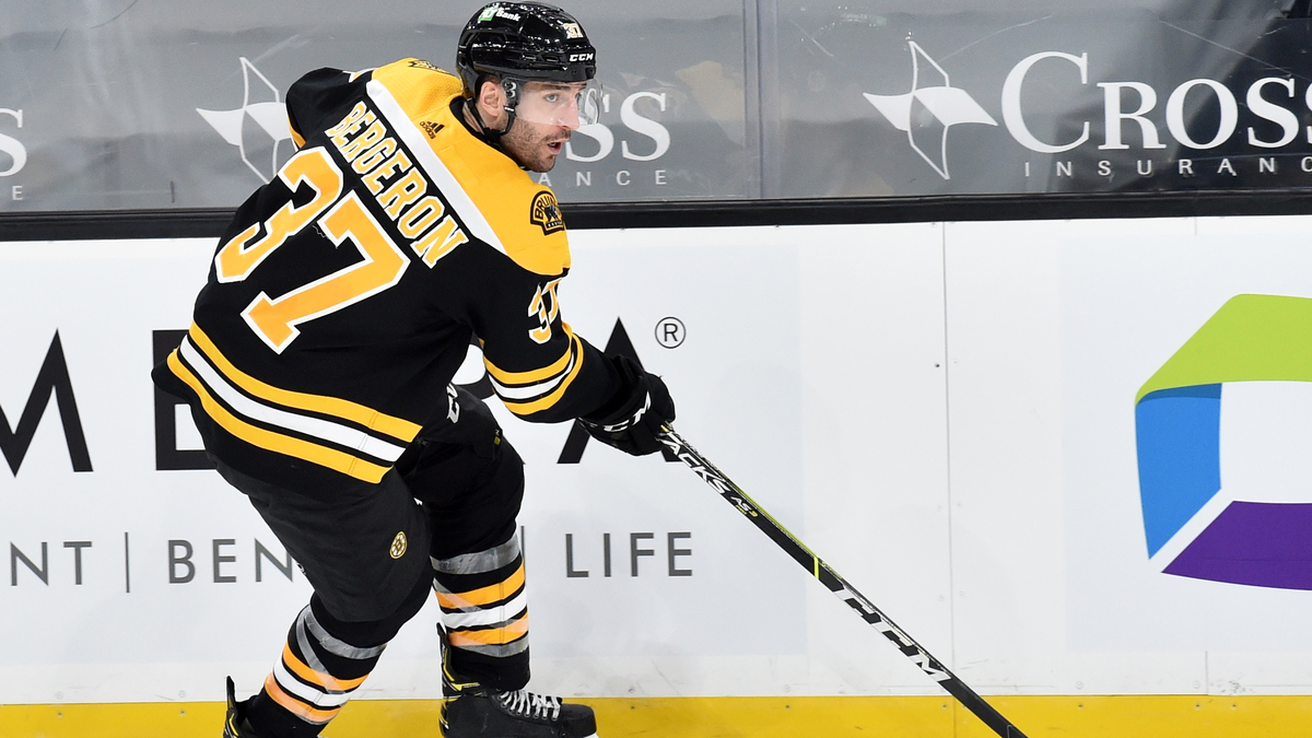 Boston Bruins Center Patrice Bergeron