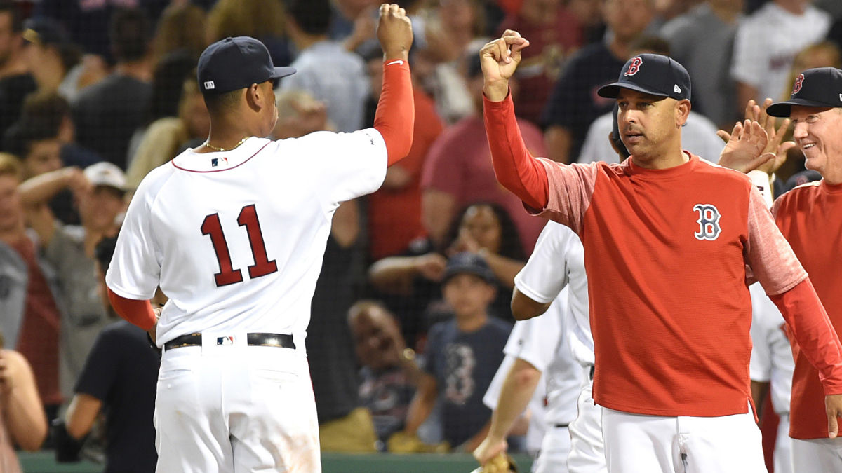 Rafael Devers, Alex Cora