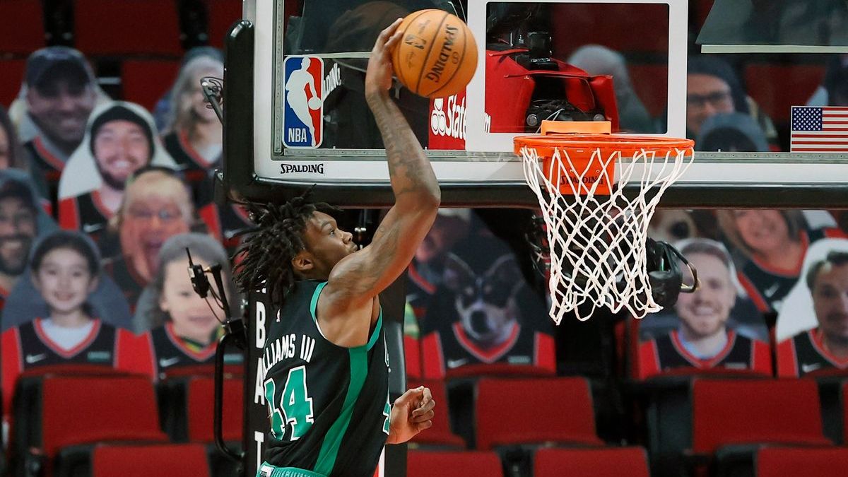 Boston Celtics center Robert Williams