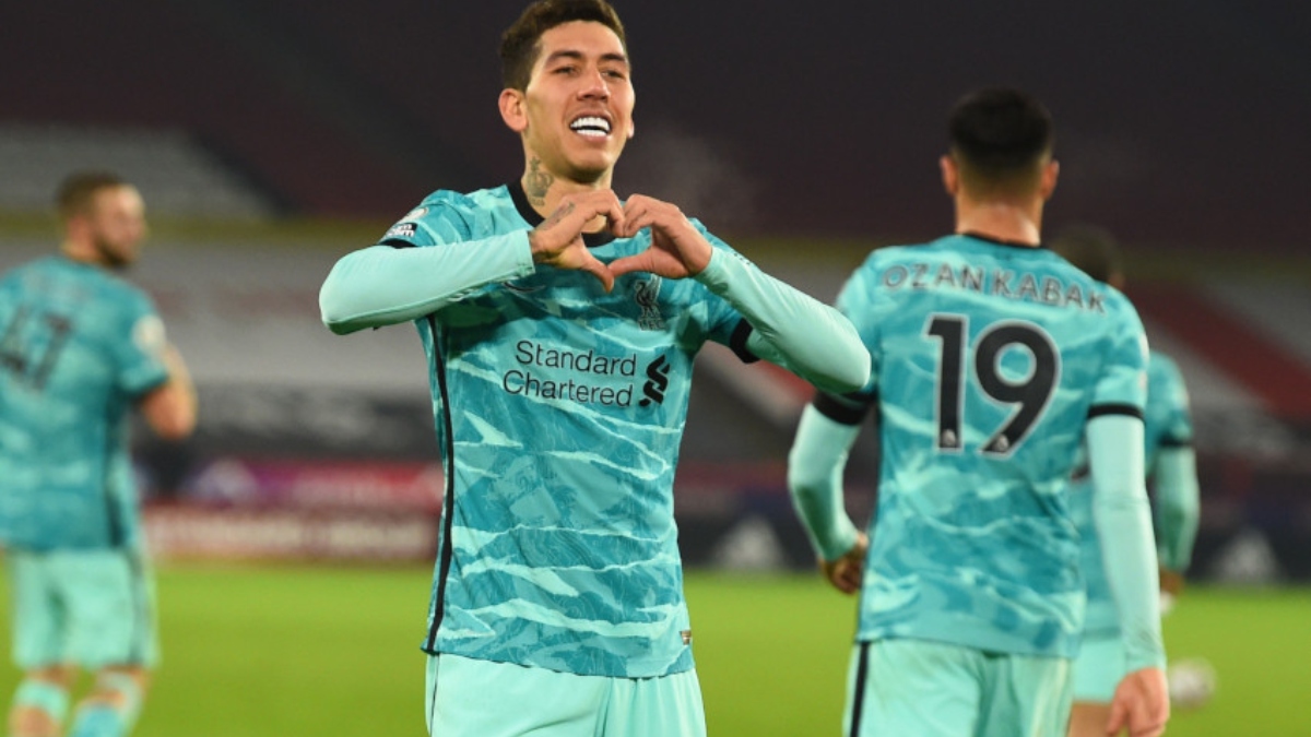 Liverpool forward Roberto Firmino