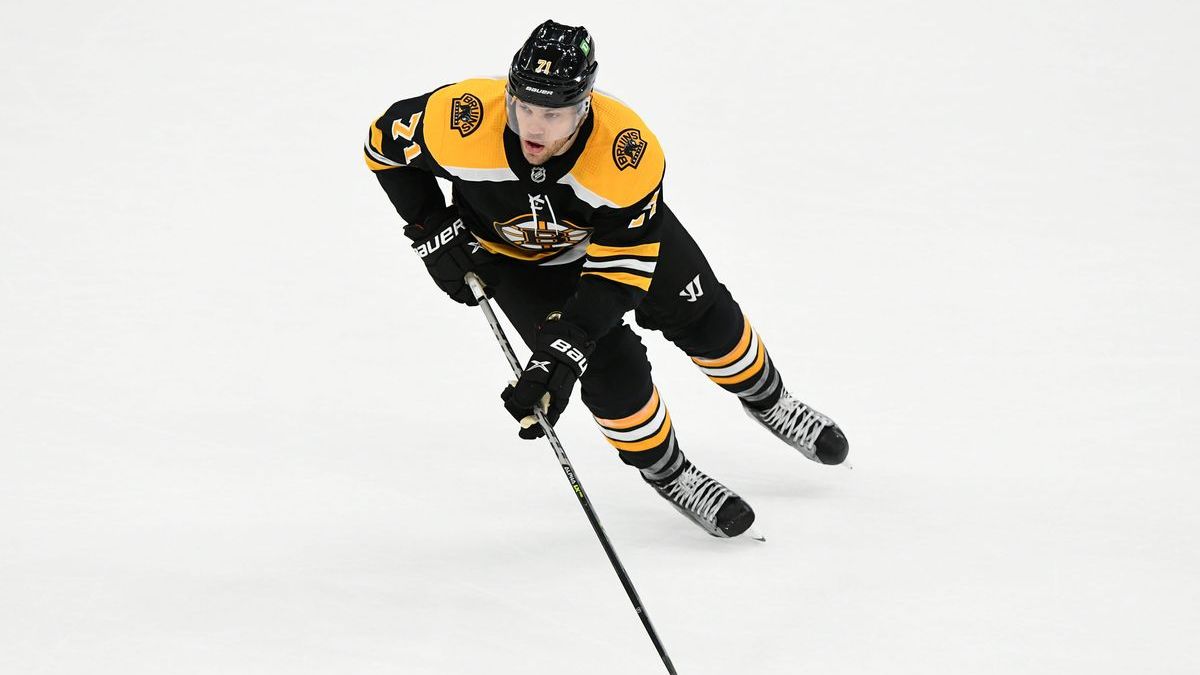 Boston Bruins left wing Taylor Hall