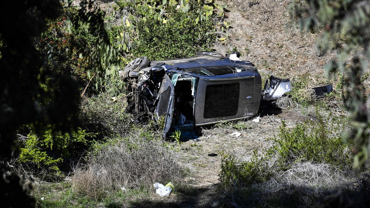 Tiger Woods car crash