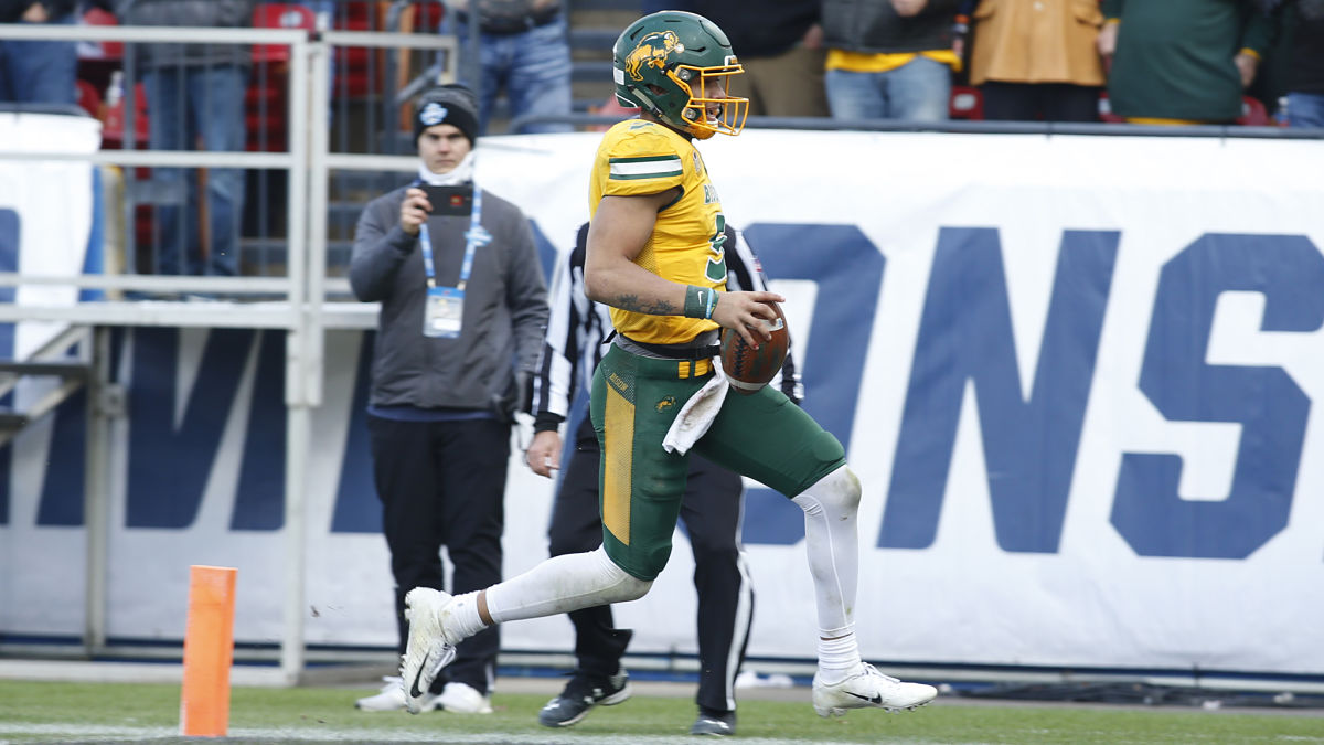 NFL draft prospect Trey Lance