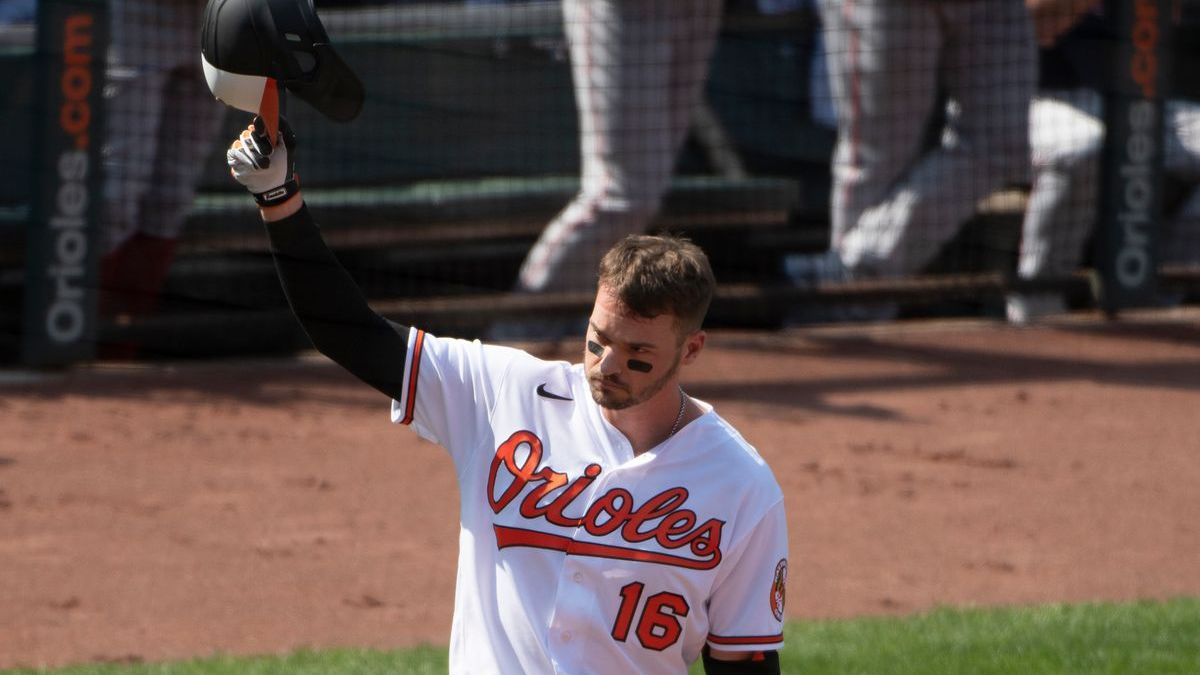 Baltimore Orioles first baseman Trey Mancini