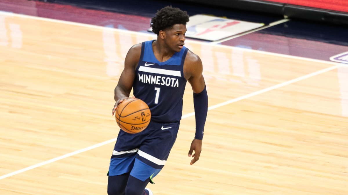 Minnesota Timberwolves forward Anthony Edwards