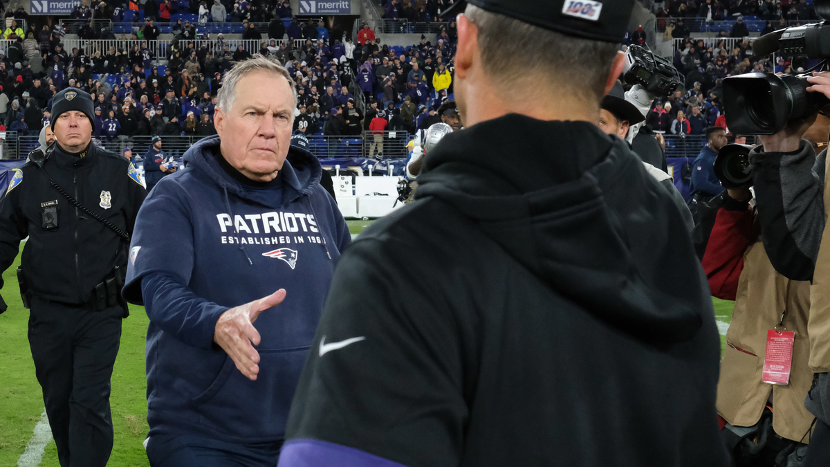 New England Patriots head coach Bill Belichick