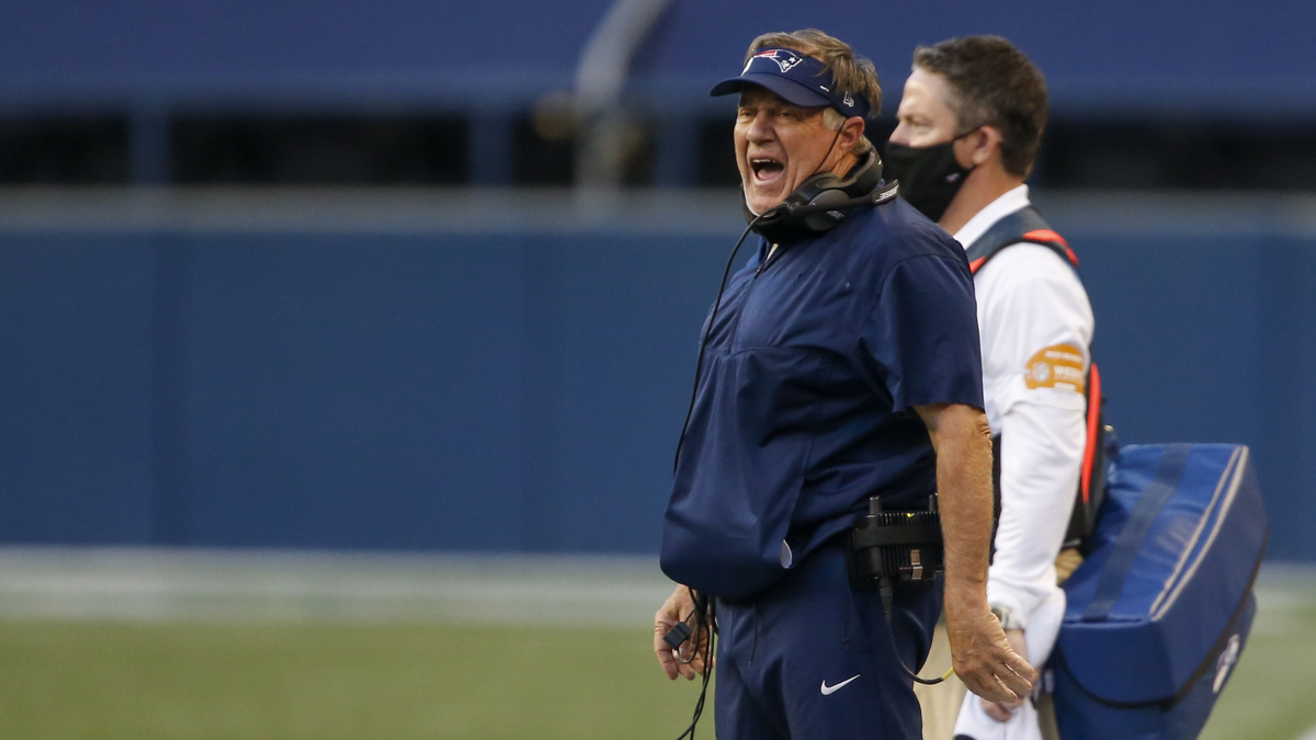 New England Patriots head coach Bill Belichick