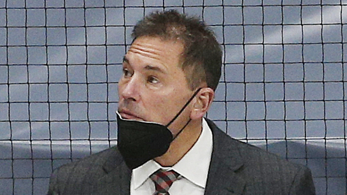 Vegas Golden Knights head coach Bruce Cassidy