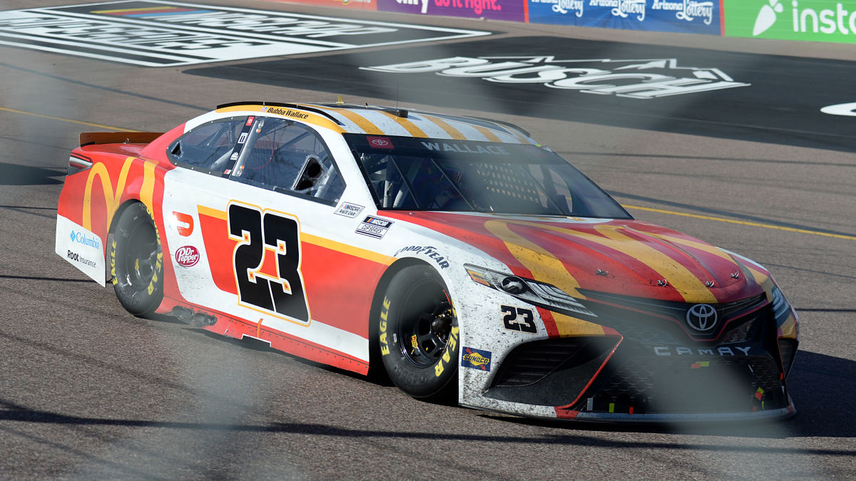 NASCAR driver Bubba Wallace