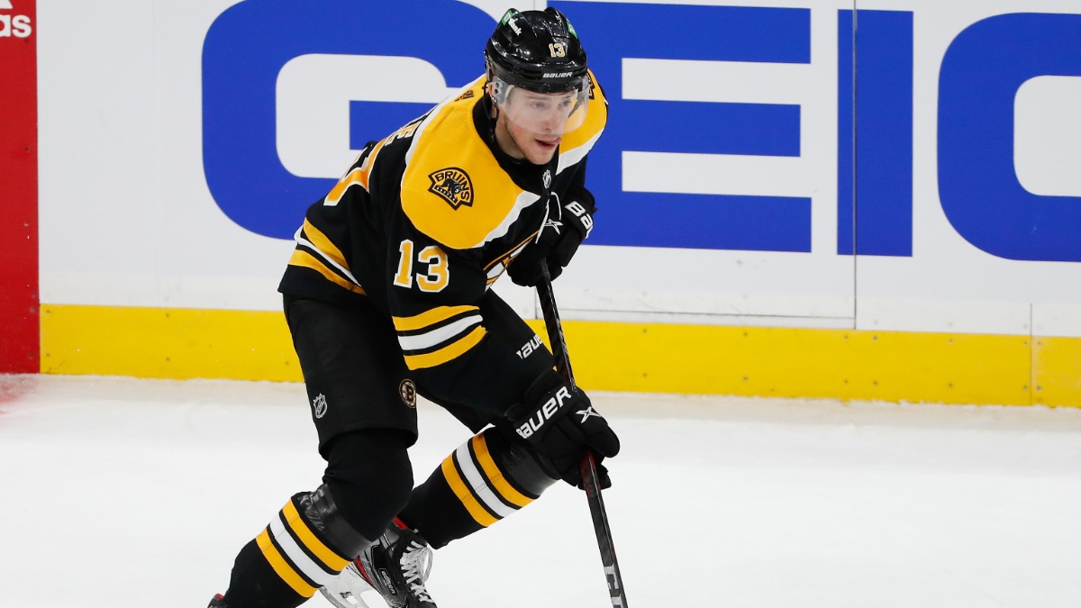 Boston Bruins center Charlie Coyle