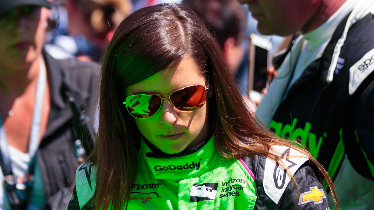 Former professional race car driver Danica Patrick