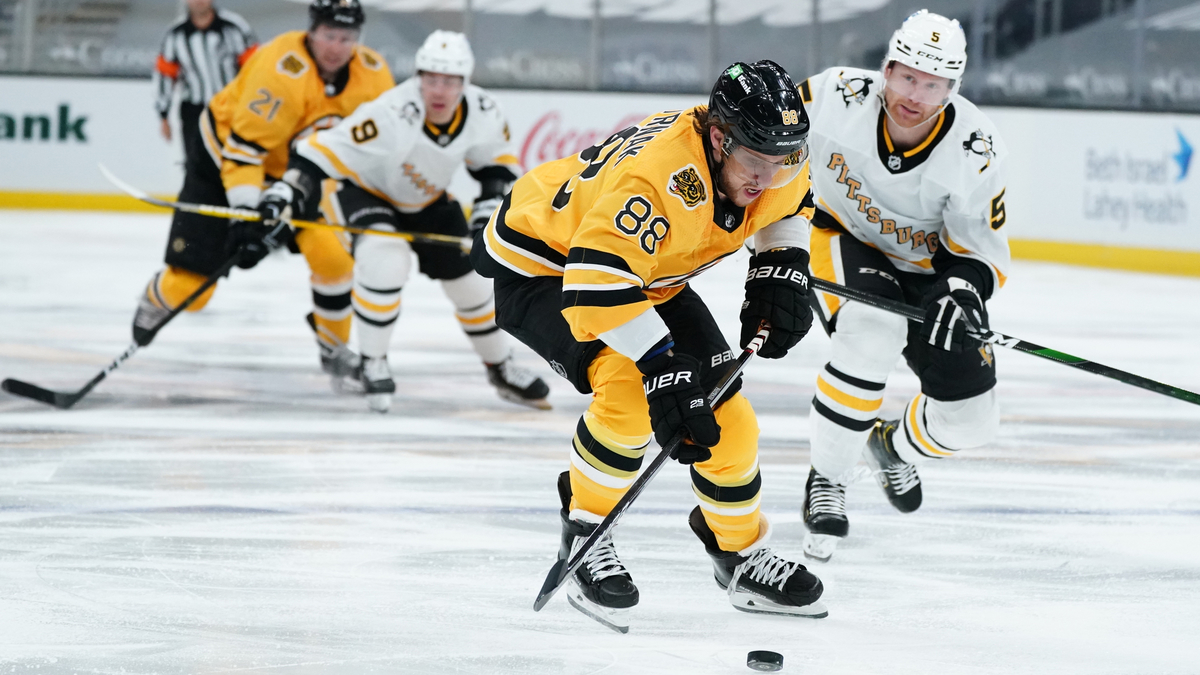 Boston Bruins right wing David Pastrnak