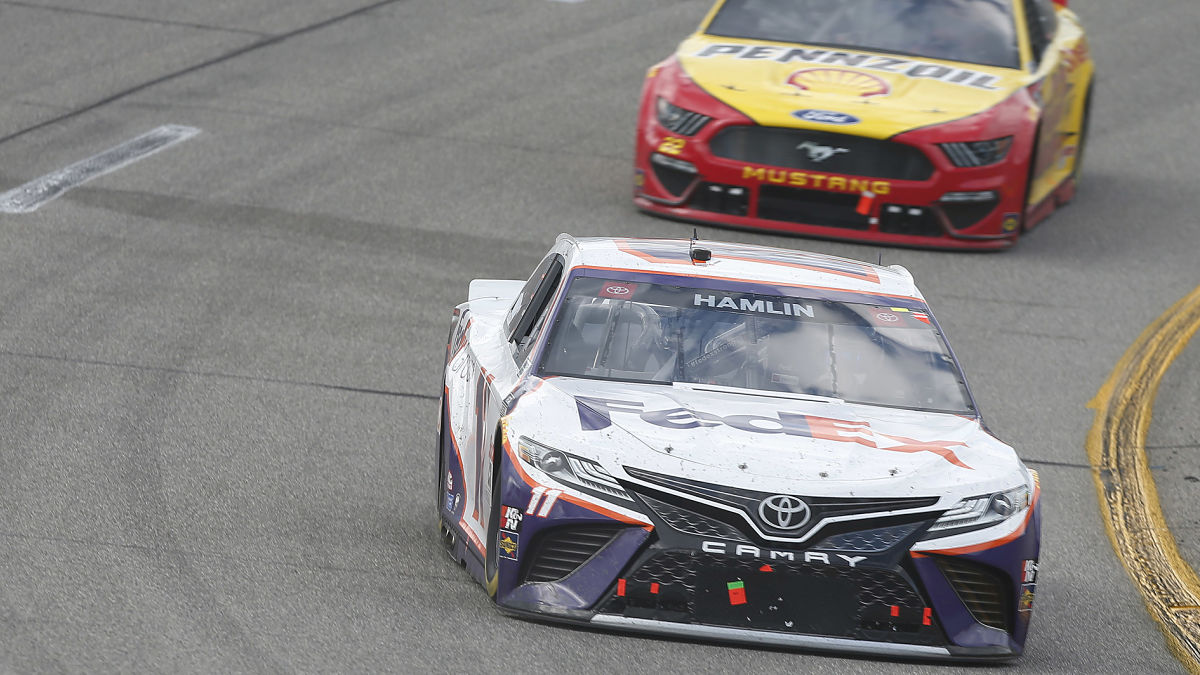 NASCAR driver Denny Hamlin