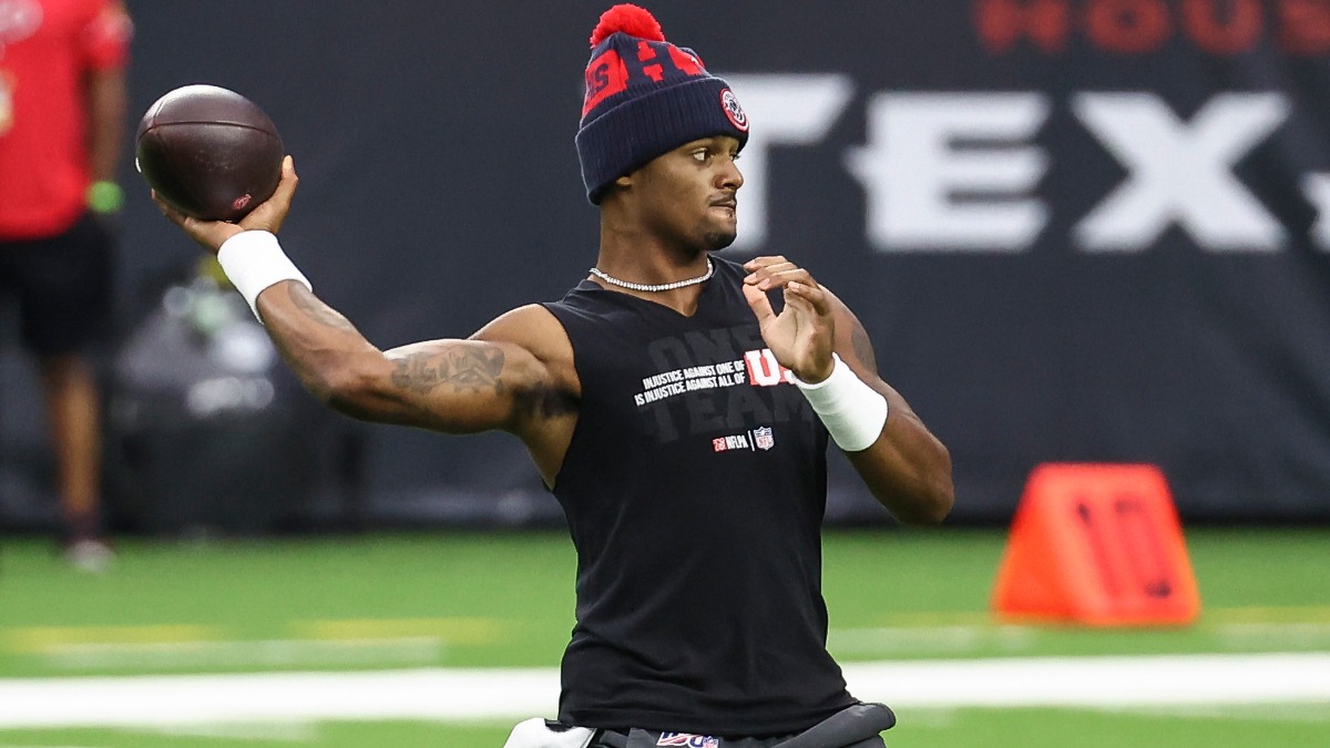 Houston Texans quarterback Deshaun Watson