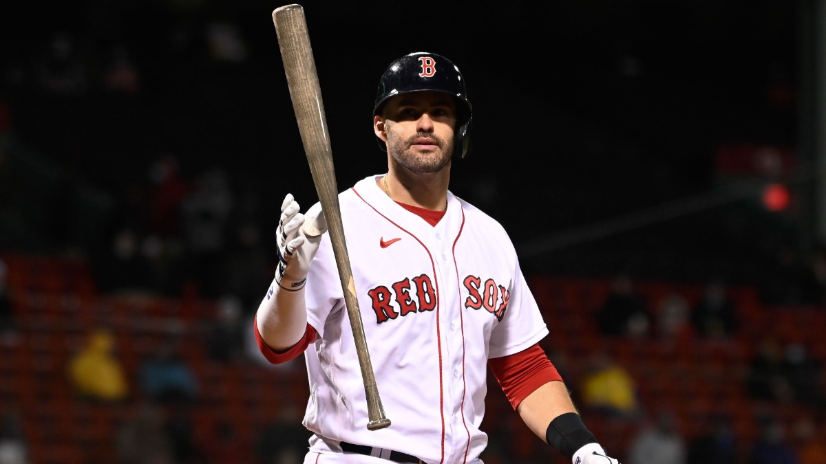 Boston Red Sox designated hitter J.D. Martinez