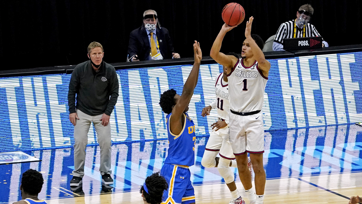 Gonzaga Bulldogs guard Jalen Suggs